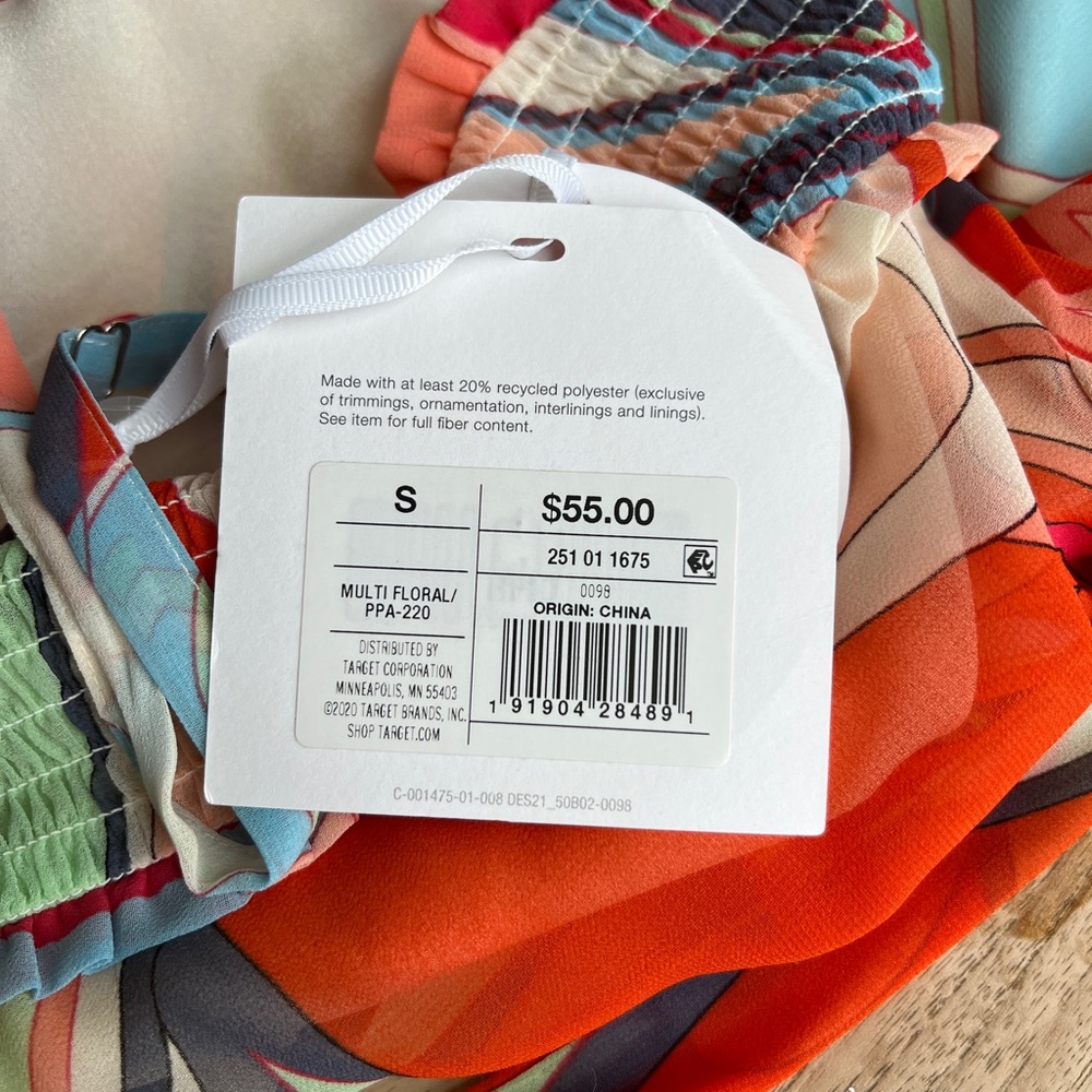 Never been worn - beautiful and colorful maxi dress with tag still on. - Picture 3 of 6